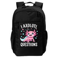 Axolotl Anime Cute Kawaii I Axolotl Questions Backpack
