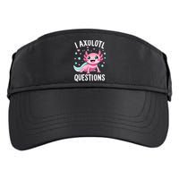 Axolotl Anime Cute Kawaii I Axolotl Questions Adult Drive Performance Visor