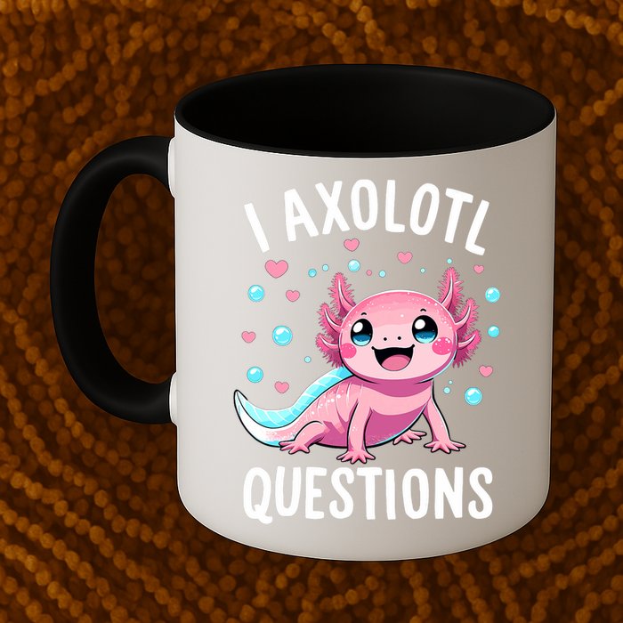 Axolotl Anime Cute Kawaii I Axolotl Questions Mug