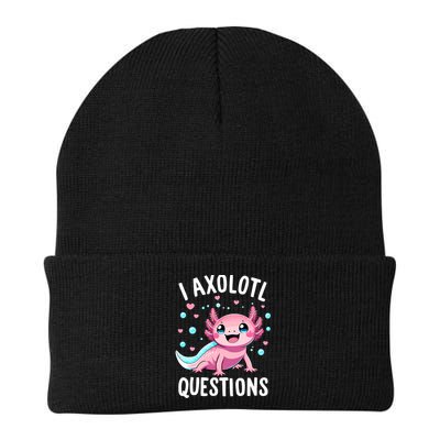 Axolotl Anime Cute Kawaii I Axolotl Questions Beanie