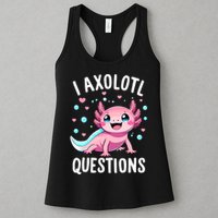 Axolotl Anime Cute Kawaii I Axolotl Questions Womens Tank Top