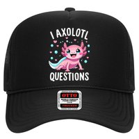 Axolotl Anime Cute Kawaii I Axolotl Questions Hat