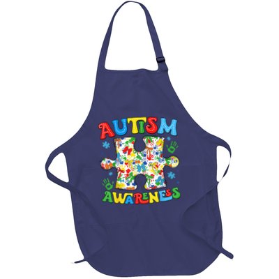Autism Awareness Coquette Bow Autism Awareness Puzzle Piece Apron