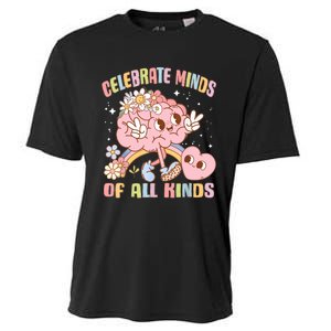 Autism Awareness Celebrate Minds Of All Kinds Neurodiversity Cooling Performance Crew T-Shirt