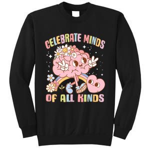 Autism Awareness Celebrate Minds Of All Kinds Neurodiversity Sweatshirt