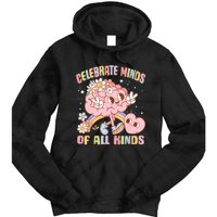 Autism Awareness Celebrate Minds Of All Kinds Neurodiversity Tie Dye Hoodie