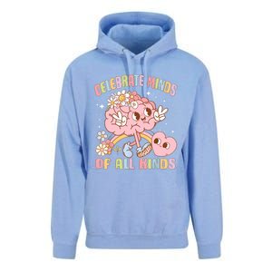 Autism Awareness Celebrate Minds Of All Kinds Neurodiversity Unisex Surf Hoodie