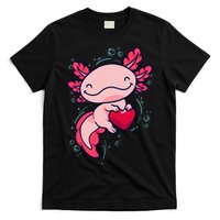 Axolotl Axolotl Cute Heart T-Shirt