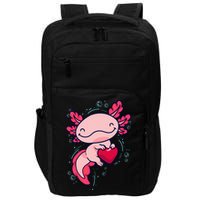 Axolotl Axolotl Cute Heart Impact Tech Backpack