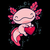 Axolotl Axolotl Cute Heart Bucket Hat