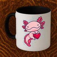 Axolotl Axolotl Cute Heart Mug