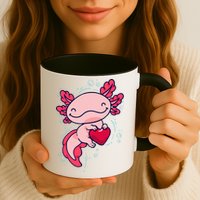 Axolotl Axolotl Cute Heart Mug
