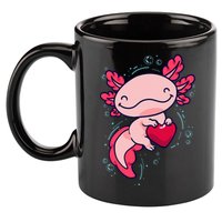 Axolotl Axolotl Cute Heart 11oz C Handle Ceramic Mug