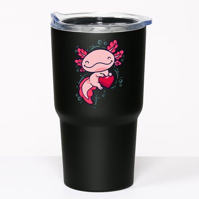 Axolotl Axolotl Cute Heart Tumbler