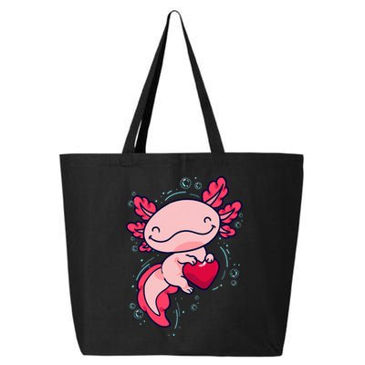 Axolotl Axolotl Cute Heart 25L Jumbo Tote