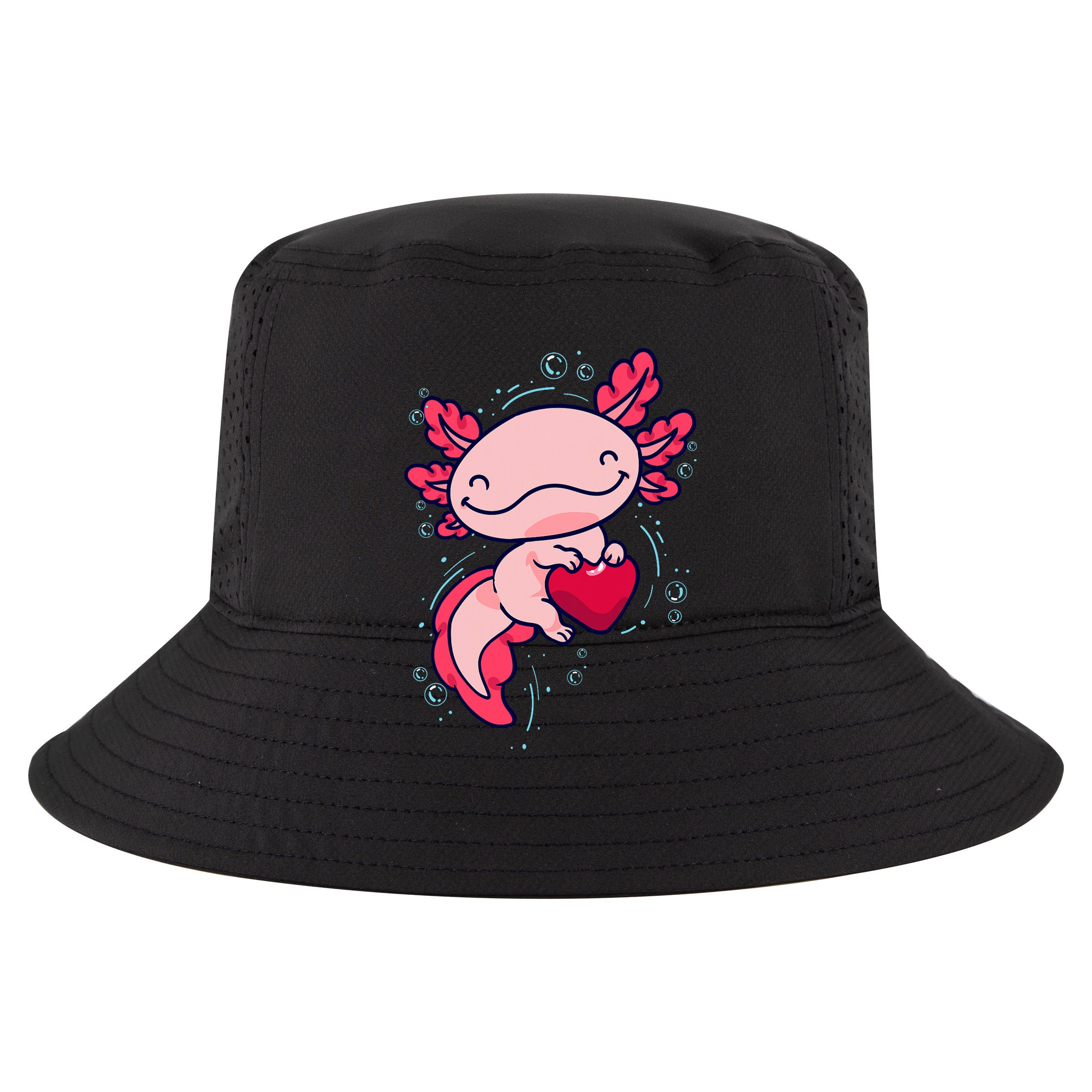 Axolotl Axolotl Cute Heart Wool Snapback Cap