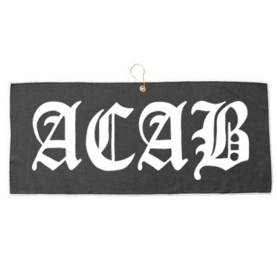 Acab Large Microfiber Waffle Golf Towel