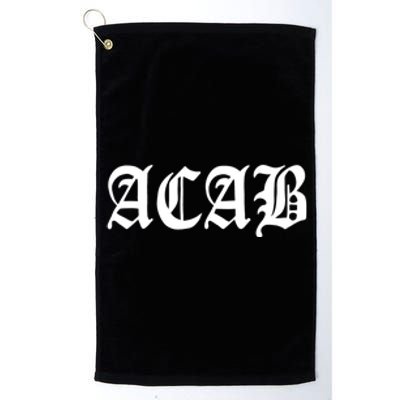 Acab Platinum Collection Golf Towel