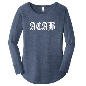 Acab Women's Perfect Tri Tunic Long Sleeve Shirt