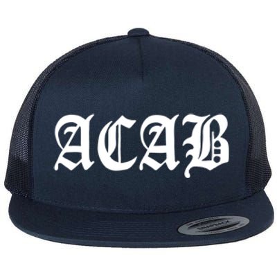 Acab Flat Bill Trucker Hat