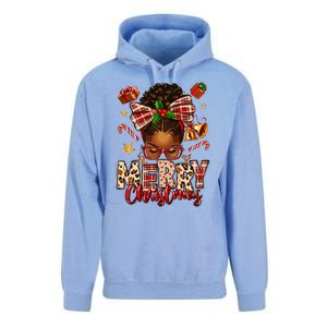 African American Christmas African Black Women Mom Xmas Unisex Surf Hoodie