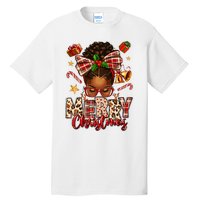 African American Christmas African Black Women Mom Xmas Tall T-Shirt