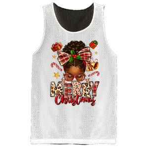 African American Christmas African Black Women Mom Xmas Mesh Reversible Basketball Jersey Tank