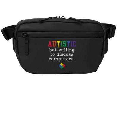 Autism Awareness Computer Engineer Autistic Awareness Meaningful Gift Crossbody Pack