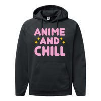 Anime And Chill Performance Fleece Hoodie