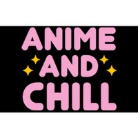 Anime And Chill Bumper Sticker