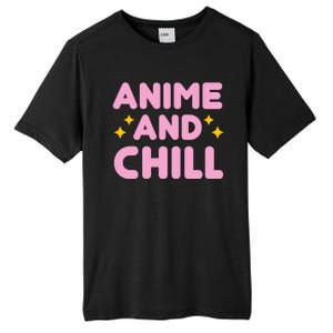 Anime And Chill Tall Fusion ChromaSoft Performance T-Shirt