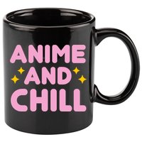 Anime And Chill 11oz C Handle Ceramic Mug
