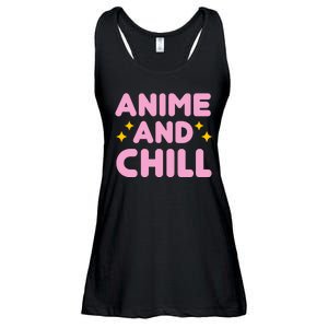 Anime And Chill Ladies Essential Flowy Tank