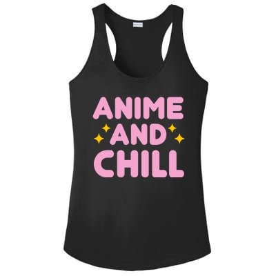 Anime And Chill Ladies PosiCharge Competitor Racerback Tank