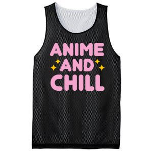 Anime And Chill Mesh Reversible Basketball Jersey Tank