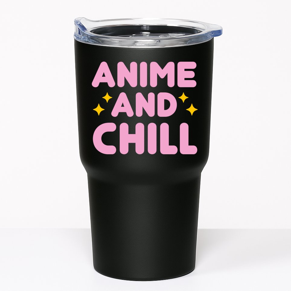 Anime And Chill Tumbler