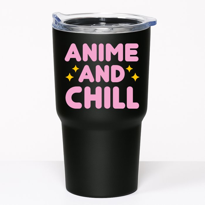 Anime And Chill Tumbler