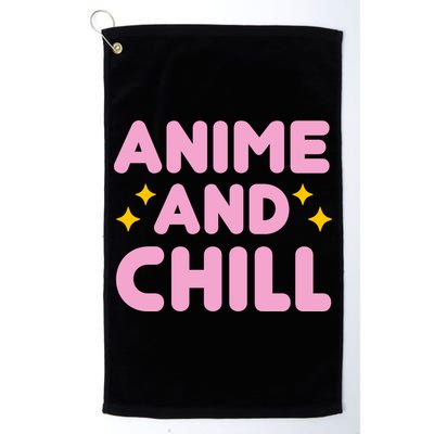 Anime And Chill Golf Towel