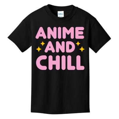 Anime And Chill Kids T-Shirt