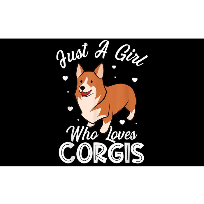 Awesome Artistic Corgi Dog Lover Tee Cute Dog Lover Design Bumper Sticker