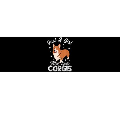 Awesome Artistic Corgi Dog Lover Tee Cute Dog Lover Design Bumper Sticker