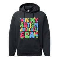 Autism Awareness Colorful Message Performance Fleece Hoodie