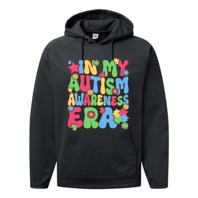 Autism Awareness Colorful Message Performance Fleece Hoodie