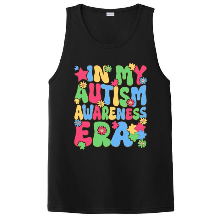 Autism Awareness Colorful Message PosiCharge Competitor Tank