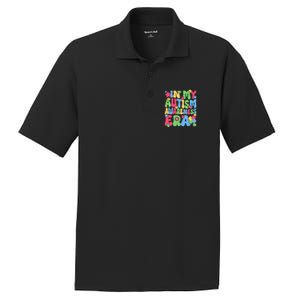 Autism Awareness Colorful Message PosiCharge RacerMesh Polo