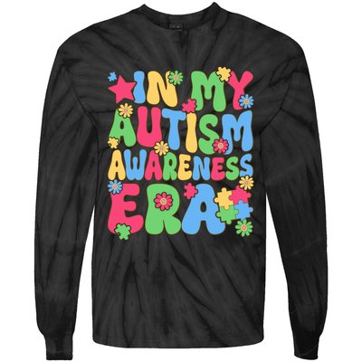 Autism Awareness Colorful Message Tie-Dye Long Sleeve Shirt