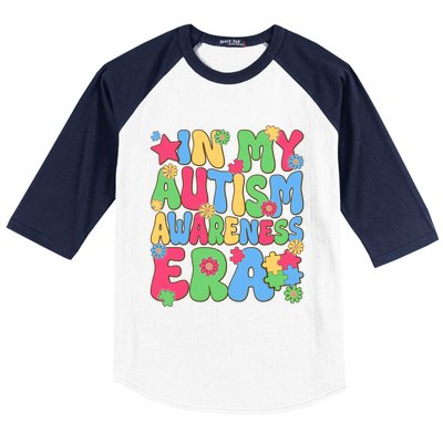 Autism Awareness Colorful Message Baseball Sleeve Shirt