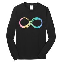 Autism Awareness Colorful Neurodiversity Symbol Long Sleeve Shirt