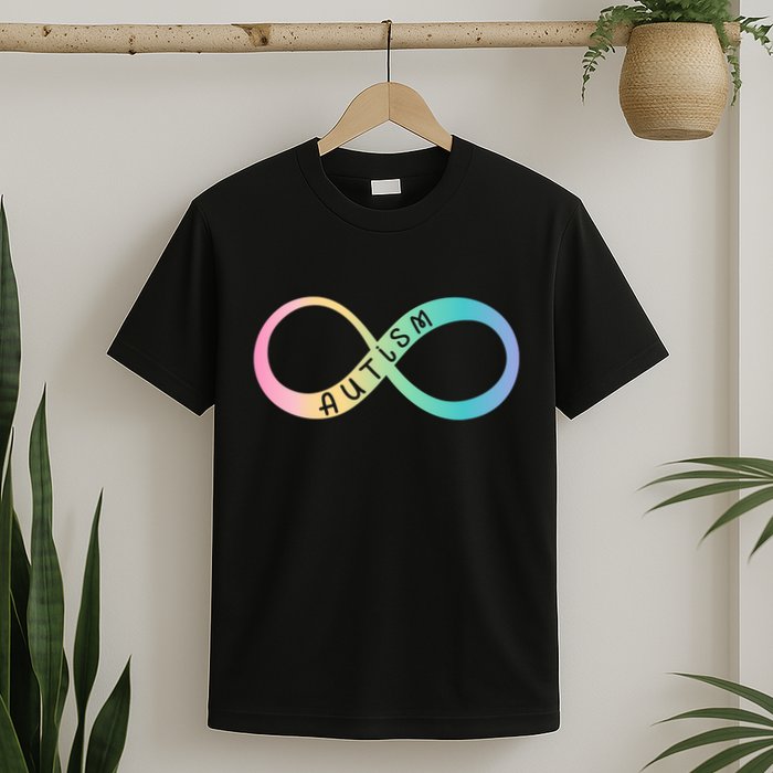 Autism Awareness Colorful Neurodiversity Symbol T-Shirt
