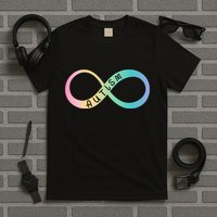 Autism Awareness Colorful Neurodiversity Symbol T-Shirt